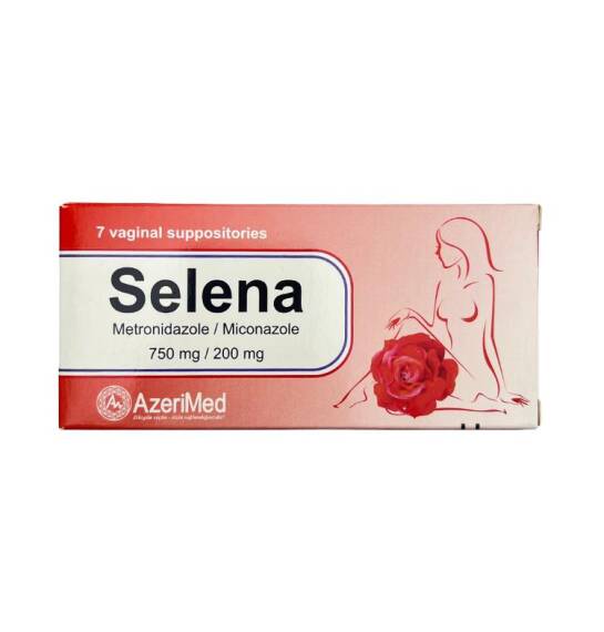 SELENA 750MG/200MG N7 VAG SUPP - 1