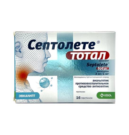 Septolete Total N16 pastil - 1
