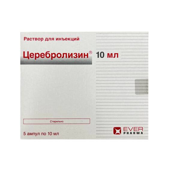 CEREBROLIZIN 215,2MG 10ML N5 AMP - 1