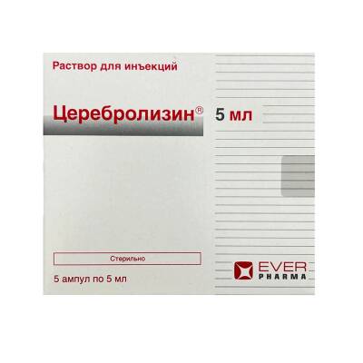 CEREBROLIZIN 215,2MG 5ML N5 AMP - 