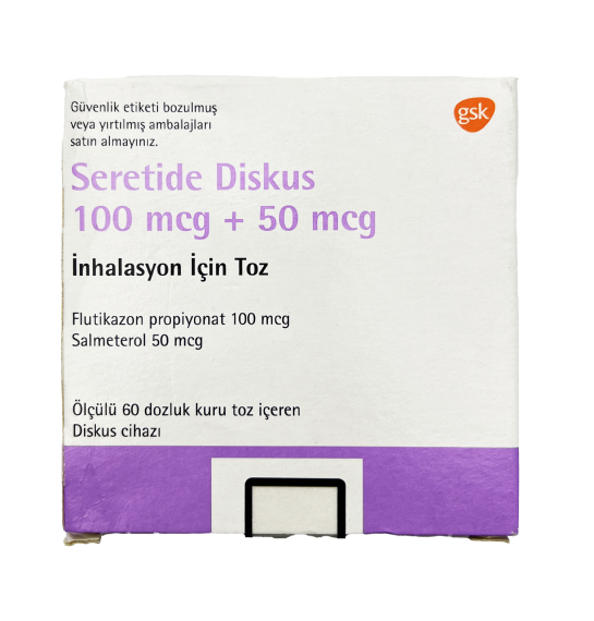 Seretid Akkuhaler/diskus 50/100 mkq 60 doz - 1
