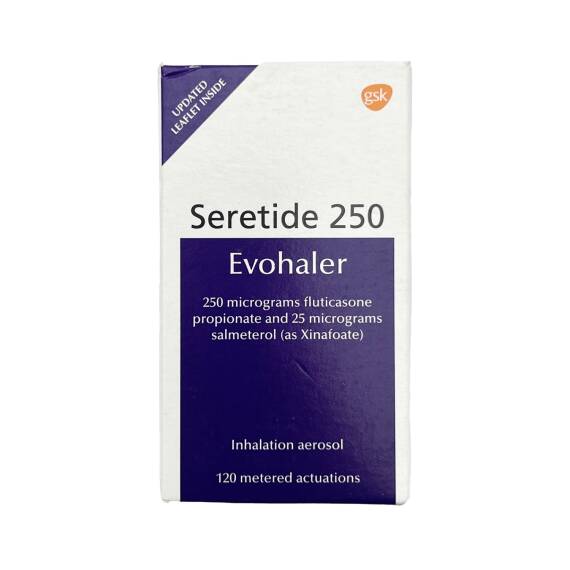 SERETIDE EVOHALER 25/250MKG 120 DOZ - 1