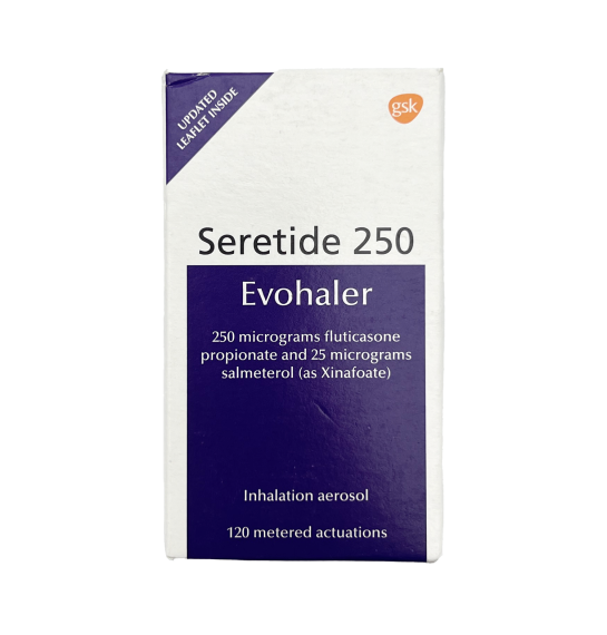 Seretid EVOHALER 25/250 mkq 120 doza - 1