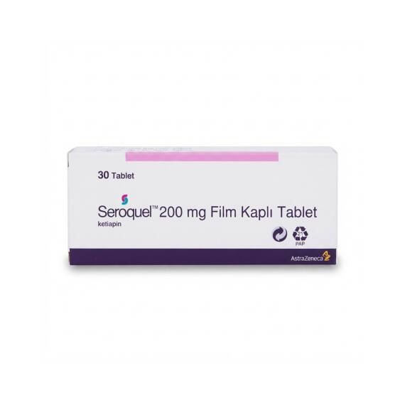 SEROQUEL 200MG N30 TB - 1