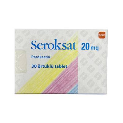 SEROXAT 20MG N30 TB - 