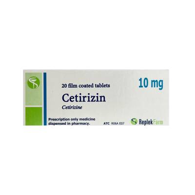 SETIRIZIN 10MG N20 TB - 