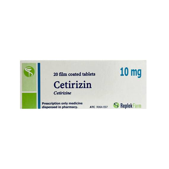SETIRIZIN 10MG N20 TB - 1