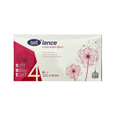 SETLANCE INSULIN IYNE BASLIGI 32G 4 MM N100 - 