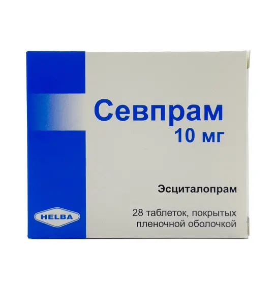 Sevpram 10mq N28 tablet - 1
