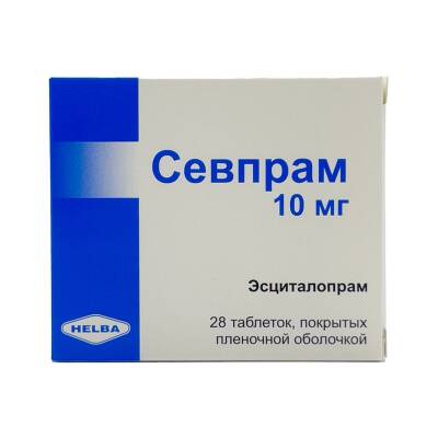 SEVPRAM 10MG N28 TB - 