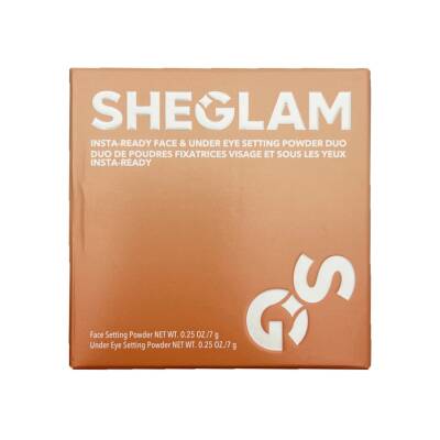 SHEGLAM 4501 TRANSLUCENT INSTA-READY FACE AND UNDER EYE SETTING POWDER DUO 7GR/7GR - SHEGLAM