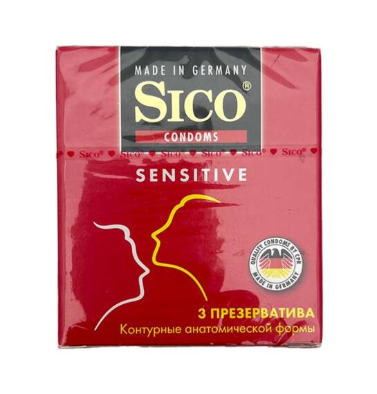 Sico sensitiv prezervativ 3 ədədli. - 1