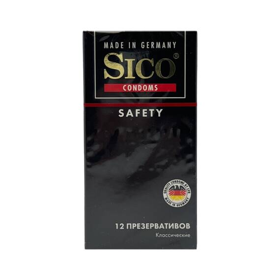 Sico şəffaf prezervativ 12 ədədli. - 1