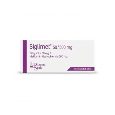 SIGLIMET 50/500MG N30 TB - 
