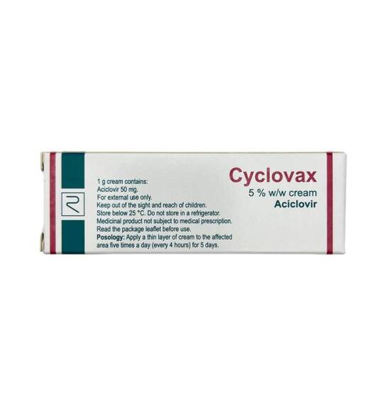 SIKLOVAX 50MG 10GR KREM - 1