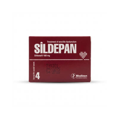 SILDEPAN 100MG N4 TAB - 