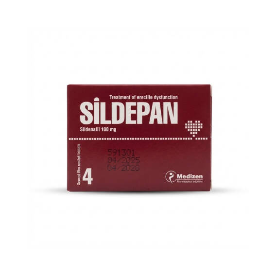 SILDEPAN 100MG N4 TAB - 1