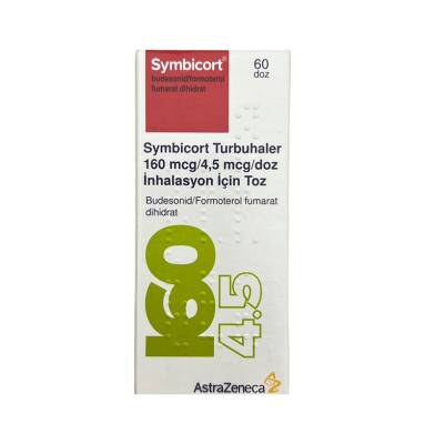 SIMBIKORT TURBUHALER 160/4,5MKG 60 DOZ - 