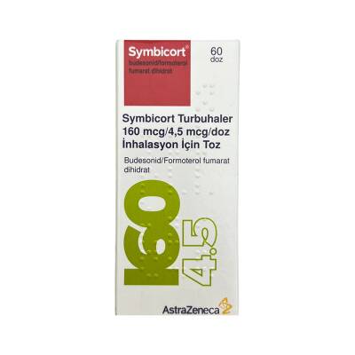 SIMBIKORT TURBUHALER 160/4,5MKG 60 DOZ - 