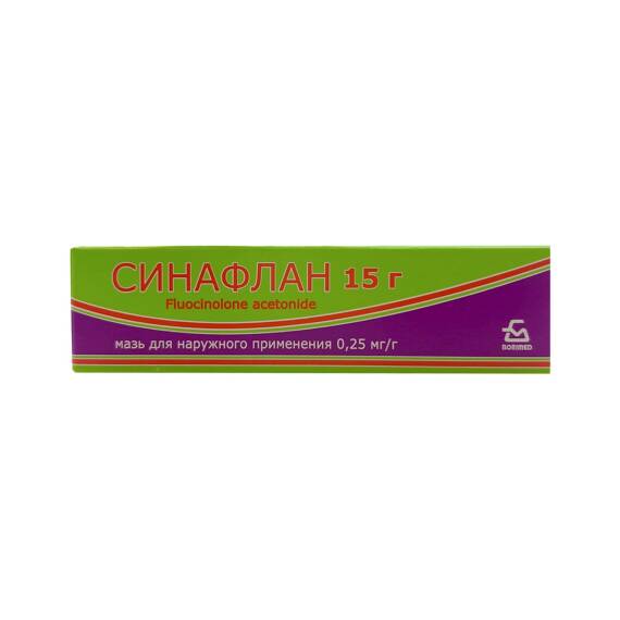 SINAFLAN 0,025% 15GR MELHEM (BORISOV) - 1