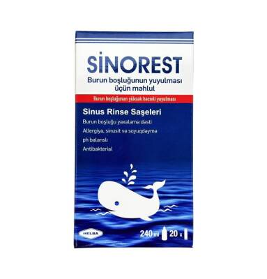 Sinorest 20x240 ml flakon - 