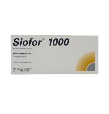 Siofor 1000 mq N60 tablet - 