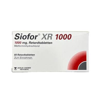 SIOFOR XR 1000MG N60 TAB - 
