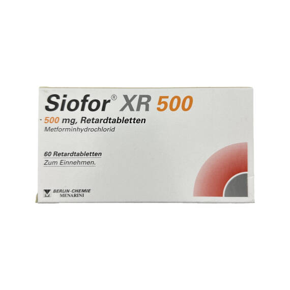 SIOFOR XR 500MG N60 TAB - 1