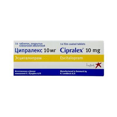CIPRALEX 10MG N14 TB - 