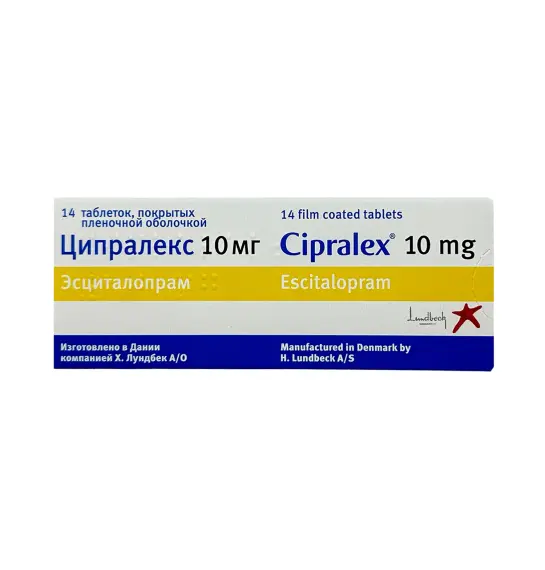 Sipralex 10 mq N14 tb - 1