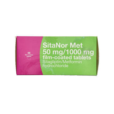 Sitanor Met 50MG/1000 Mg N56 Tab - 1