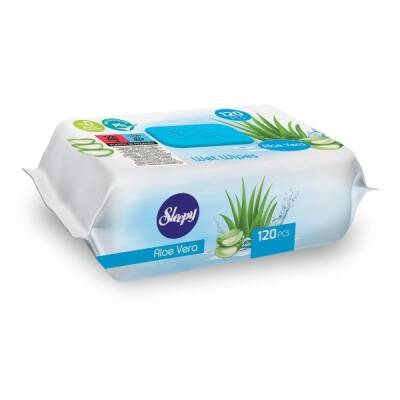 Sleepy Aloe Vera nəm salfet N120 - SLEEPY