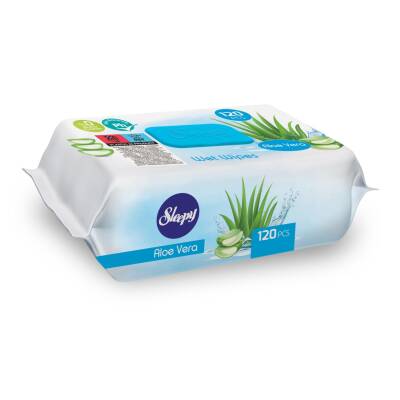 Sleepy Aloe Vera nəm salfet N120 - SLEEPY