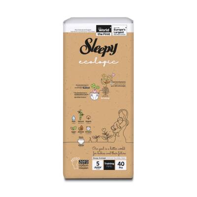 Sleepy Ecologic Junior Tuman Bez 40 Ədəd N5 - SLEEPY