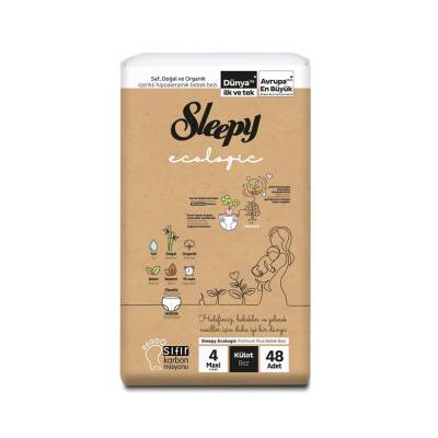 Sleepy Ecologic Maxi tuman bez 48 ədəd N4 - SLEEPY