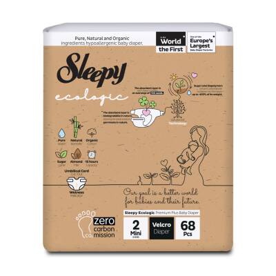 Sleepy Ecologic Mini bez 68 ədəd N2 - SLEEPY