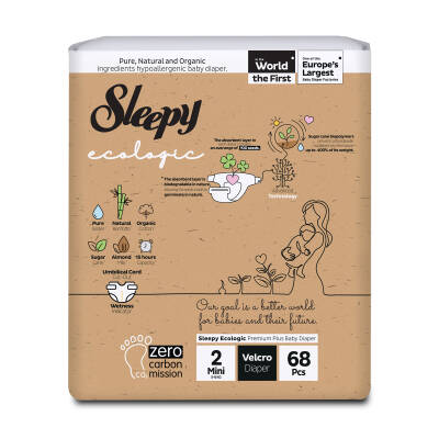 Sleepy Ecologic Mini bez 68 ədəd N2 - SLEEPY