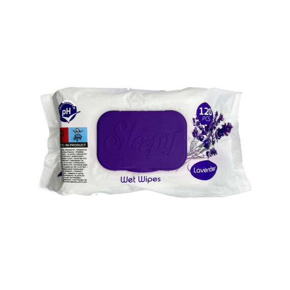 Sleepy Lavanda nəm salfet 120 ədədli - 1