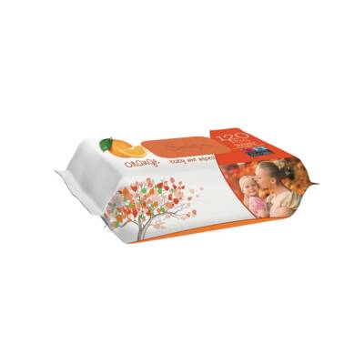 SLEEPY 0188 ORANGE WET WIPES N120 - 