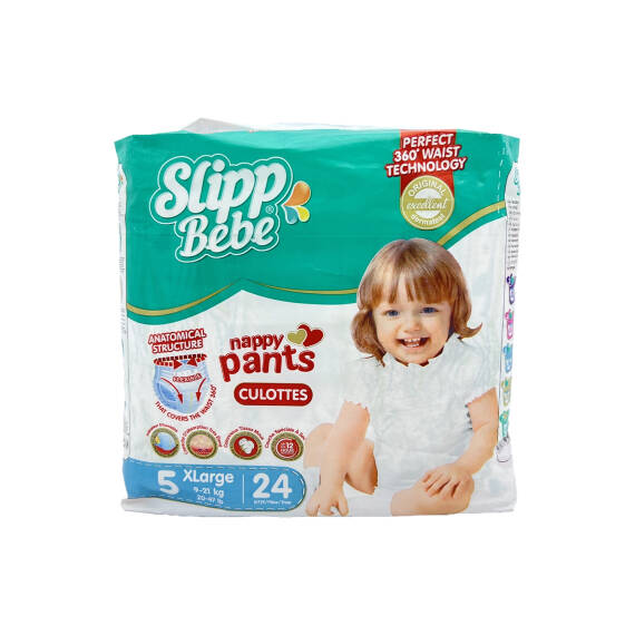 SLIPP BEBE NAPPY PANTS 5 XLARGEN24 2353 - 1