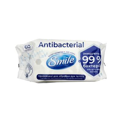 Smile Antibakterial Nəm salfet N60 - SMILE