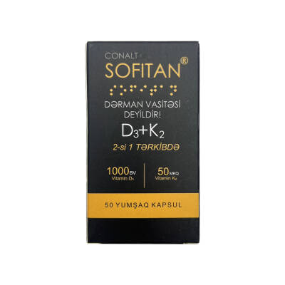 SOFITAN D3+K2 N50 SOFTGEL - 