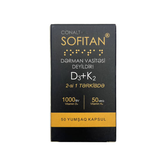 SOFITAN D3+K2 N50 SOFTGEL - 1