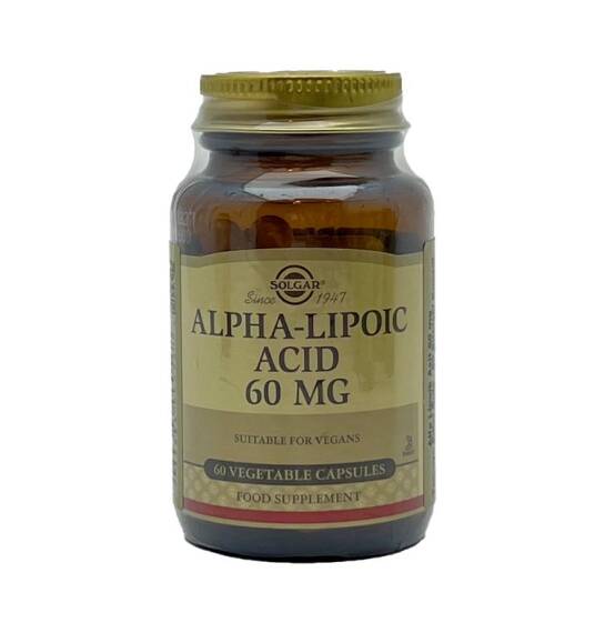 Solgar Alpha-Lipoic acid 60 mg N60 kap - 1