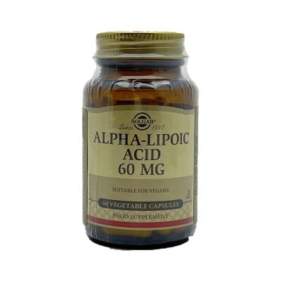 Solgar Alpha-Lipoic acid 60 mg N60 kap - SOLGAR