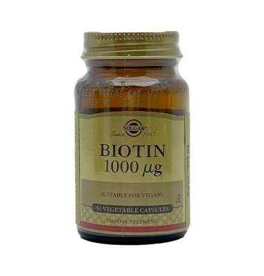 Solgar Biotin 1000 mq N50 cap - SOLGAR