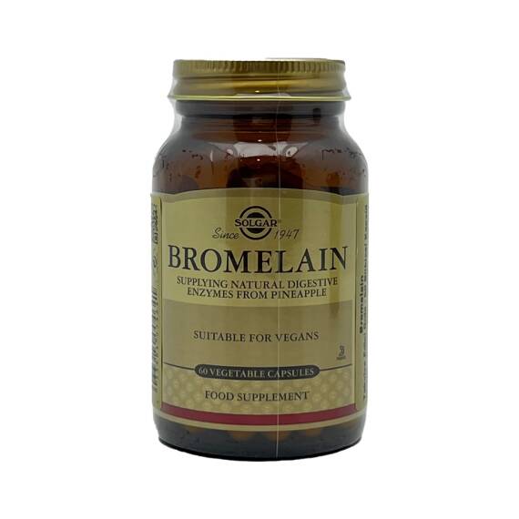 SOLGAR BROMELAIN 300MG 60 TB - 1