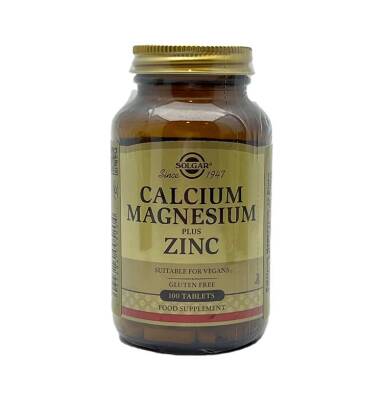 Solgar Calcium Magnesium plus Zink N100 tab - SOLGAR