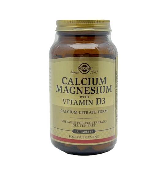 Solgar Calsium Magnesium with vitamin D3 N150 tab - 1
