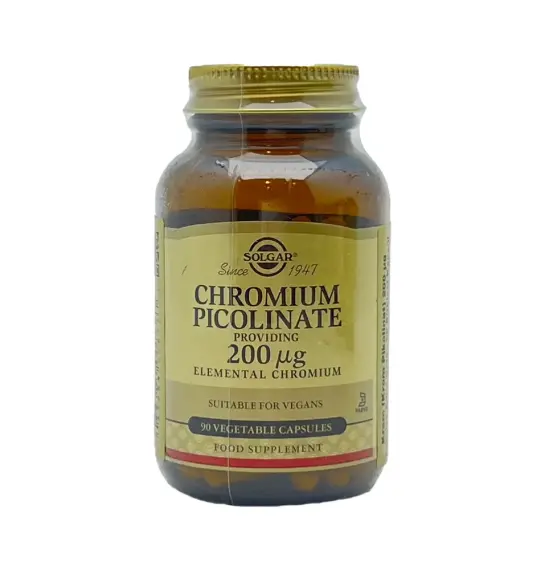 Solgar Chromium picolinate 200 mkq N90 kap - 1